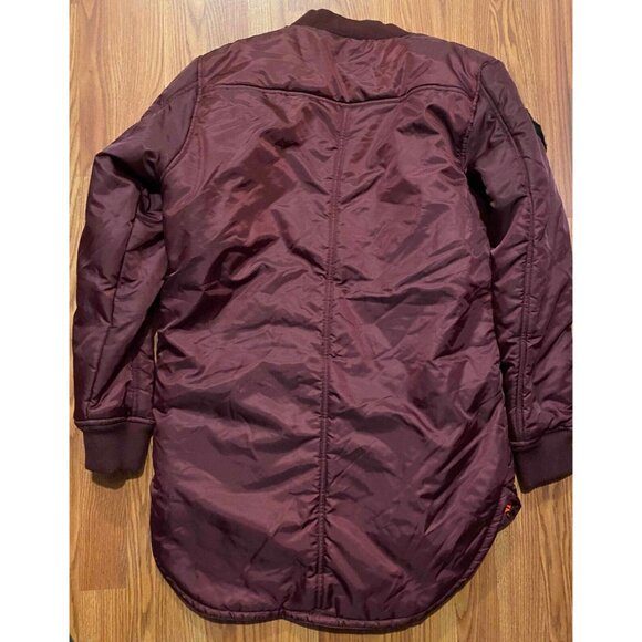 TwoAngle Mens XL Maroon Full Zip Jacket Performance - Picture 3 of 6